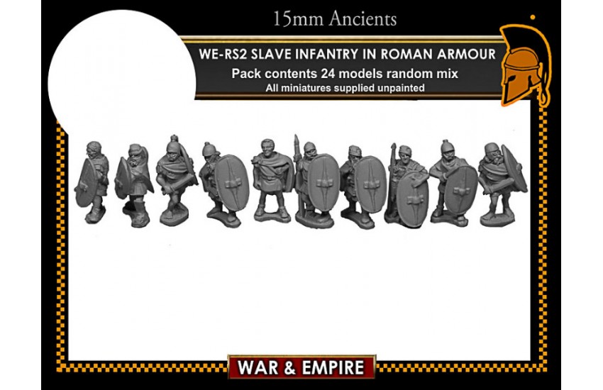 Spartacus: Slave Infantry, in Roman armour 