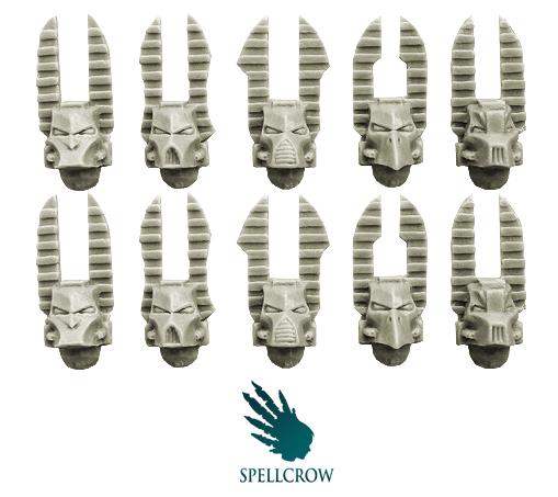 Spellcrow Conversion Bits: Changed Legions- Knight Heads 