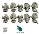 Spellcrow Conversion Bits: Freebooters Orcs Heads (Ver. 1) 