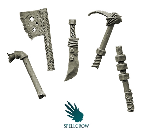 Spellcrow Conversion Bits: Orc Close Combat Weapon 
