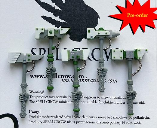 Spellcrow Conversion Bits: Space Knights Hammers with Hands 