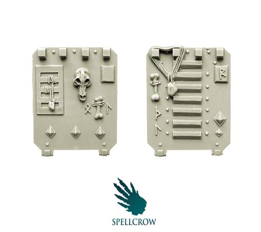Spellcrow Conversion Bits: Space Knights Wolves Doors (Light Vehicles)  