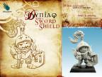 Spellcrow Miniatures: Dyniaq with a Sword and Shield 