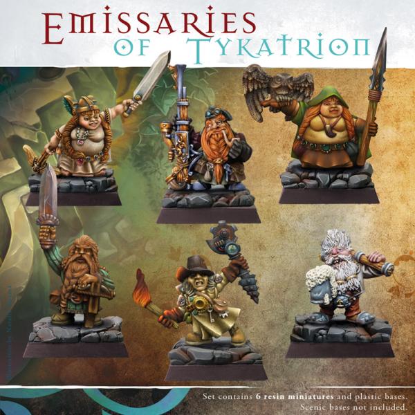 Spellcrow Miniatures: Emissaries of Tykatrion 