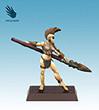 Spellcrow Miniatures: Female Wild Elf with Spear 