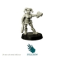 Spellcrow Miniatures: Gangster with Pistol & Baseball Bat 