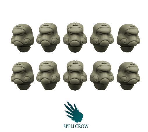 Spellcrow Miniatures: Helmets (Empire Pattern) 