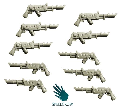 Spellcrow Miniatures: Laser Guns 