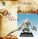 Spellcrow Miniatures: Orc with Spear and Shield 