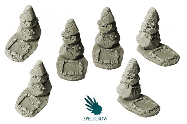 Spellcrow Objective Counters: Feral/Wolves 
