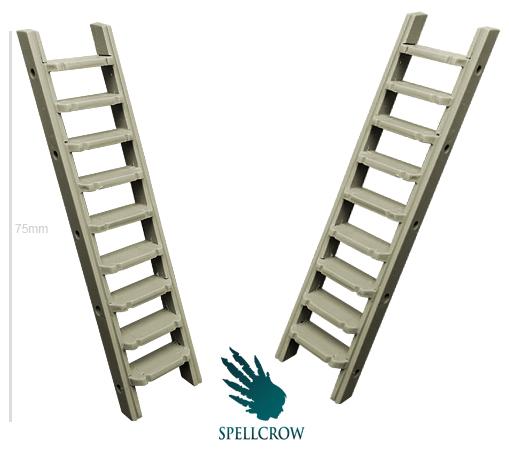 Spellcrow Terrain: Metal Ladders 