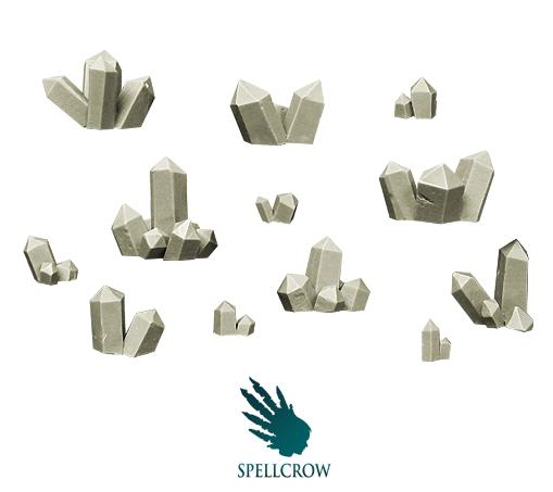 Spellcrow Terrain: Necrolith Crystals 