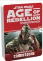 Star Wars Age of Rebellion: Specialization Deck- Commander Commodore 