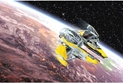 Star Wars: Anakins Jedi Starfighter (Model Kit with Paint/Glue/Brush) 
