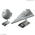 Star Wars Bandai Model Kit: 2,700,000 DEATH STAR II & 1/14,500 STAR DESTROYER 