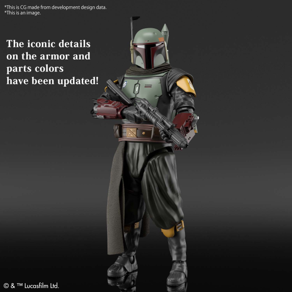 Star Wars Bandai Model Kit: BOBA FETT (1/12) (The Mandalorian) 