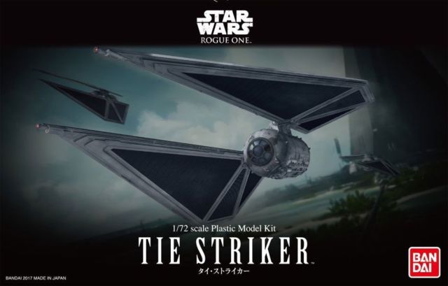 Star Wars Bandai Model Kit: Tie Striker "Rogue One" (1/72) 