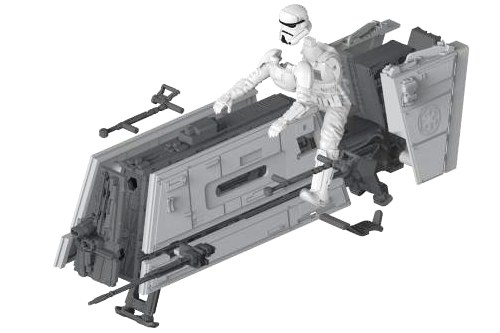 Star Wars: Imperial Patrol Speeder (Model Kit) 