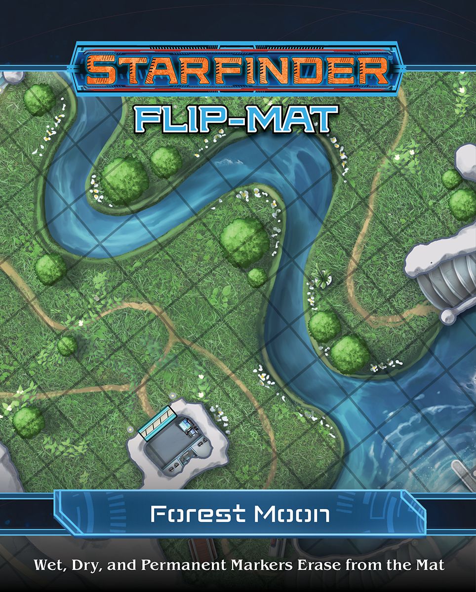 Starfinder: Flip-Mat: Forest Moon 