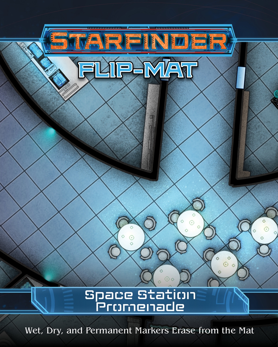 Starfinder: Flip-Mat: Space Station Promenade 