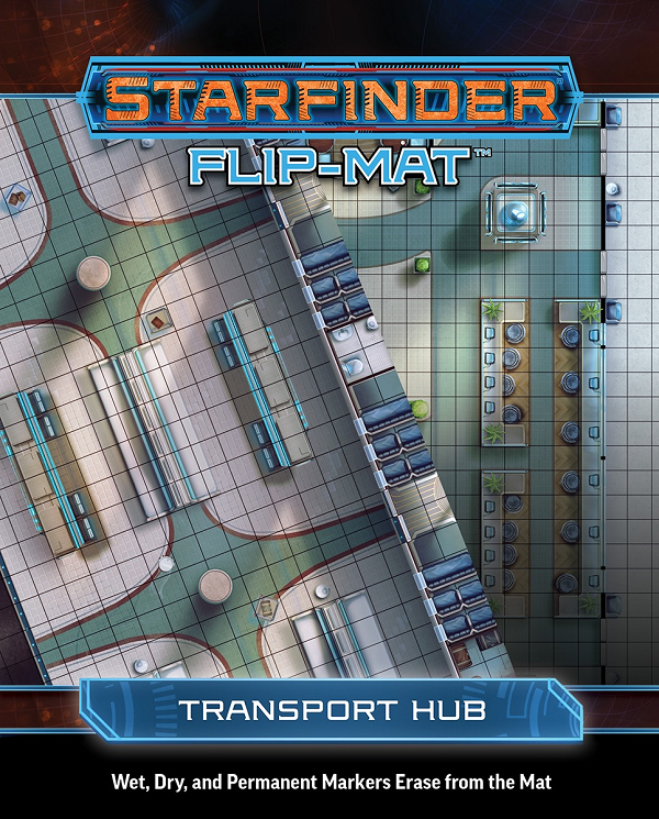 Starfinder: Flip-Mat: Transport Hub 