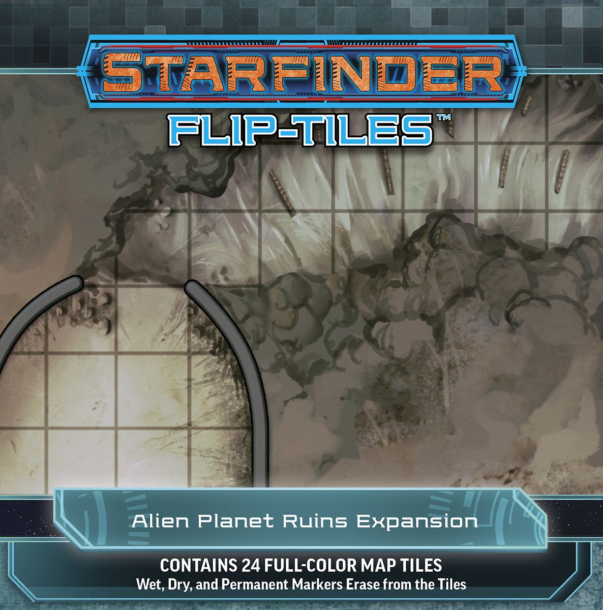 Starfinder Flip-Tiles: Alien Planet Ruins 