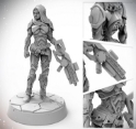 Starfinder Masterclass Miniatures: Elf Operative 