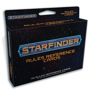 Starfinder: Rules Reference Cards Pack 