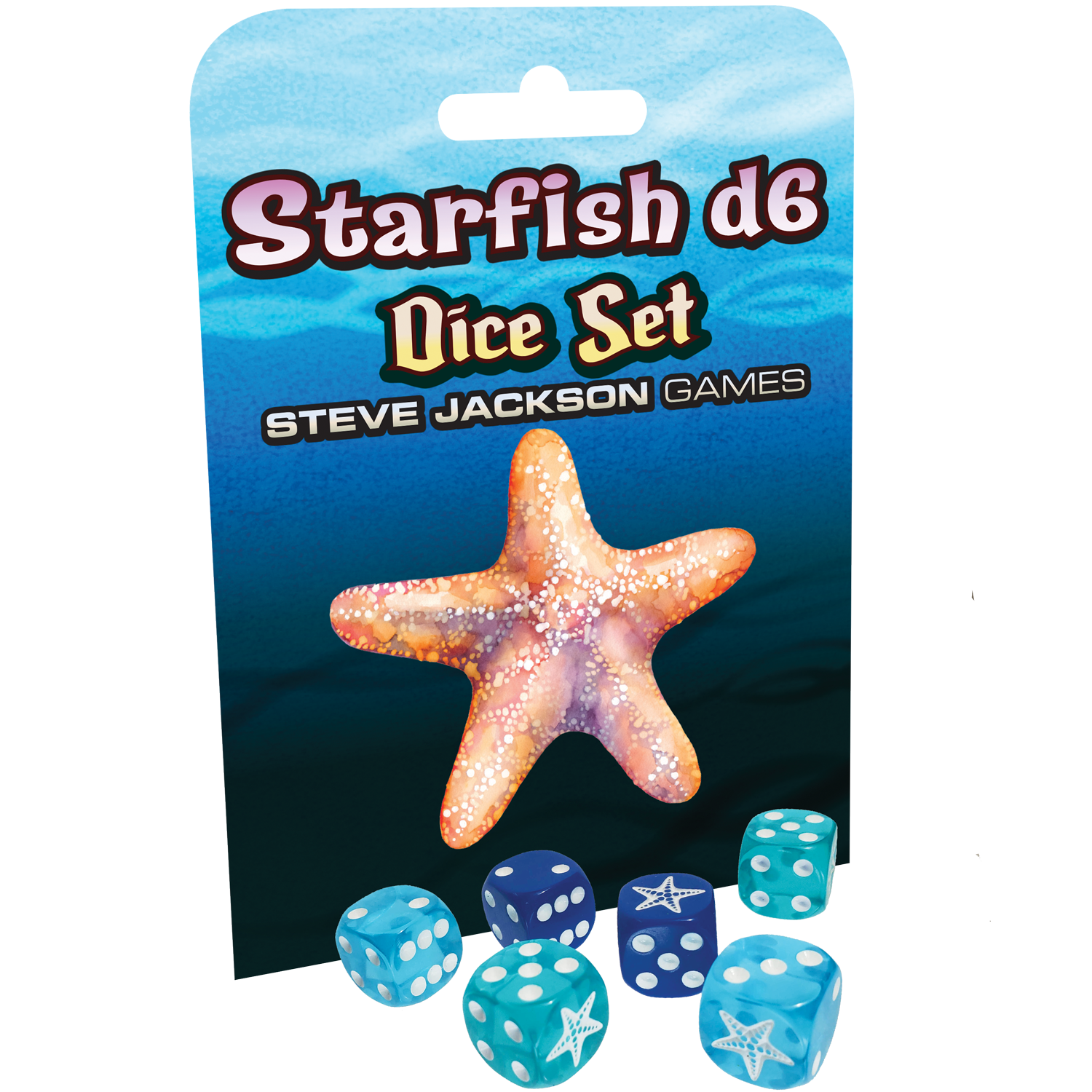 Starfish D6 Dice Set  