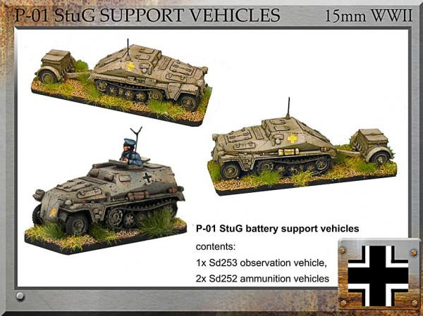 Forged in Battle: German: StuG Battery Support Vehicles 