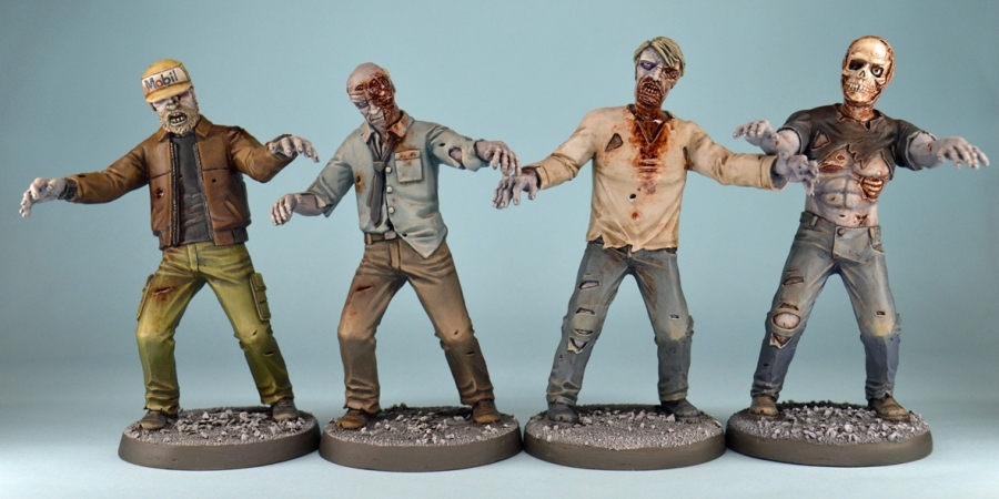 Studio Miniatures: Modern Male Zombies 