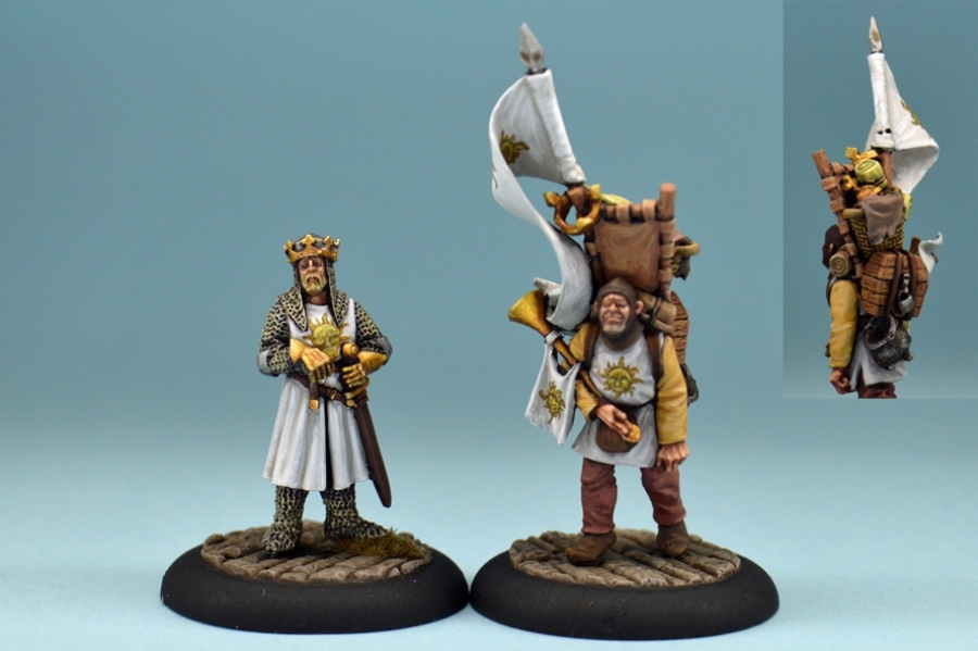 Studio Miniatures: Medieval Mayhem- King Arthur & Squire 