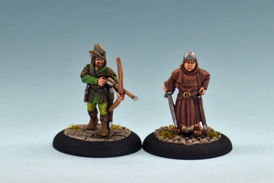 Studio Miniatures: Medieval Mayhem- Robin Hood & Friar Tuck 