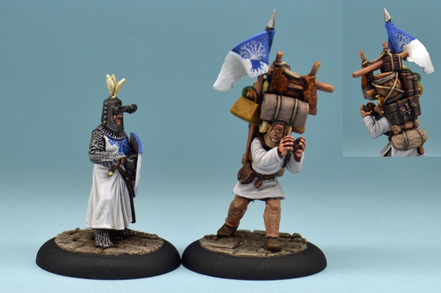 Studio Miniatures: Medieval Mayhem- Sir Bedivere & Squire 