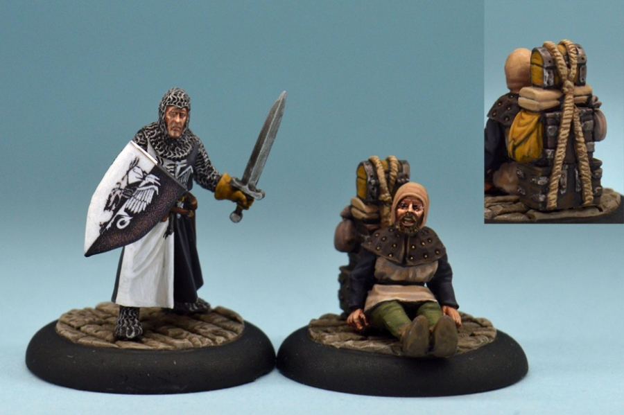 Studio Miniatures: Medieval Mayhem- Sir Lancelot & Squire 