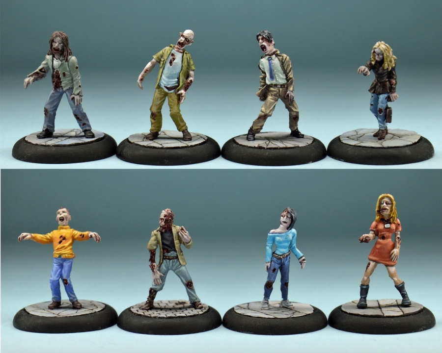 Studio Miniatures: Zombie Mob 8 