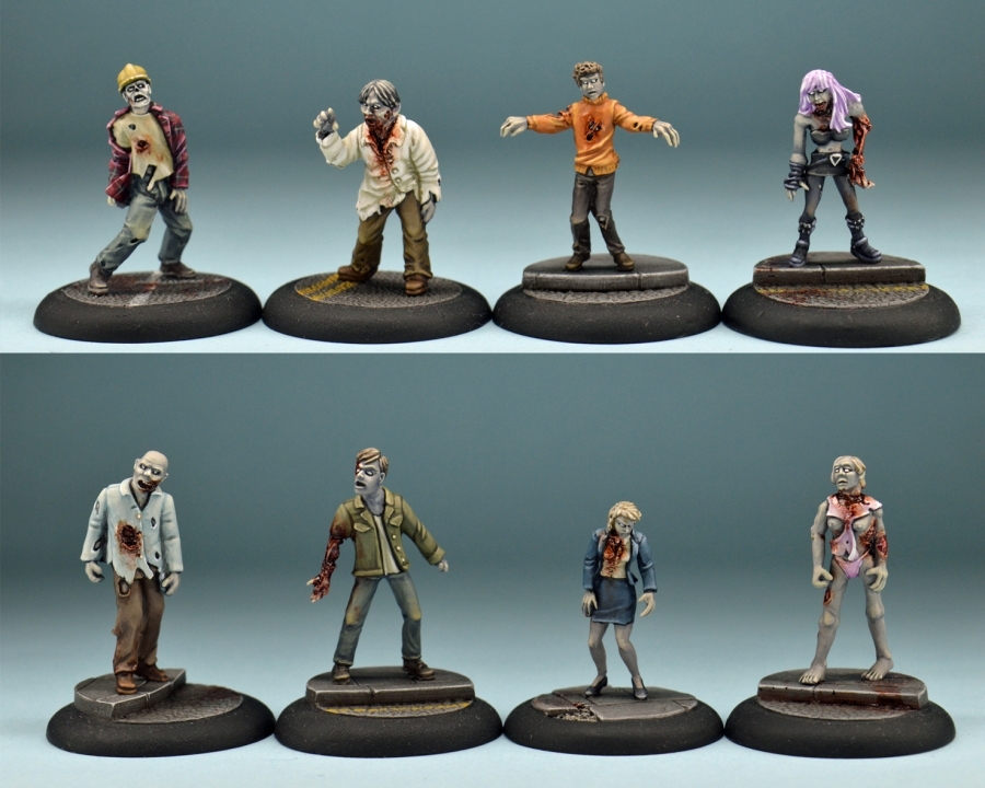 Studio Miniatures: Zombie Mob 9 