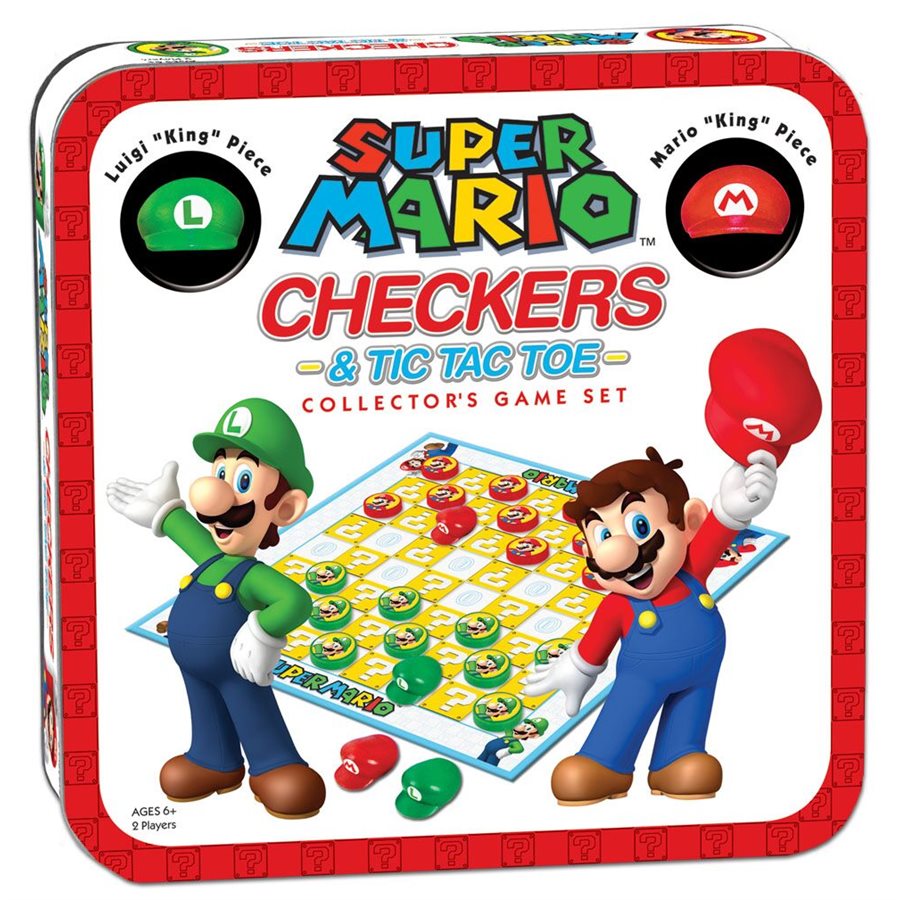 Super Mario: Checkers & Tic Tac Toe [DAMAGED] 