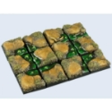Basicks Bases: Swamp: Square 20mm 