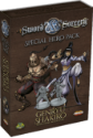 Sword and Sorcery: Special Hero Pack: Genryu Shakiko White Monk Black Monk 