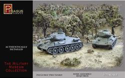 Pegasus Hobbies WWII 1/72: T-34/85 Soviet Battle Tank 