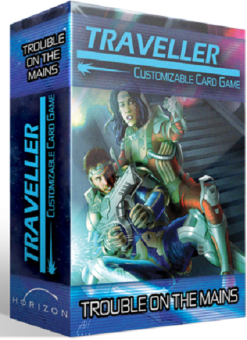 TRAVELLER CCG EXPANSION SIZE TROUBLE ON THE MAINS 