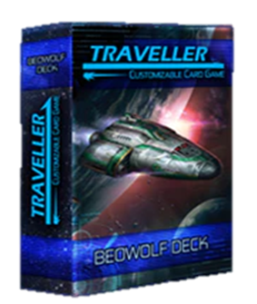 Traveller Collectible Card Game: Ship Deck Beowulf Free Trader 