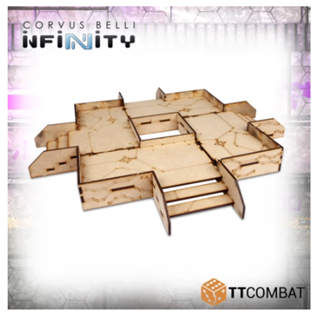 TT Combat Infinity Terrain: Plaza Complex 