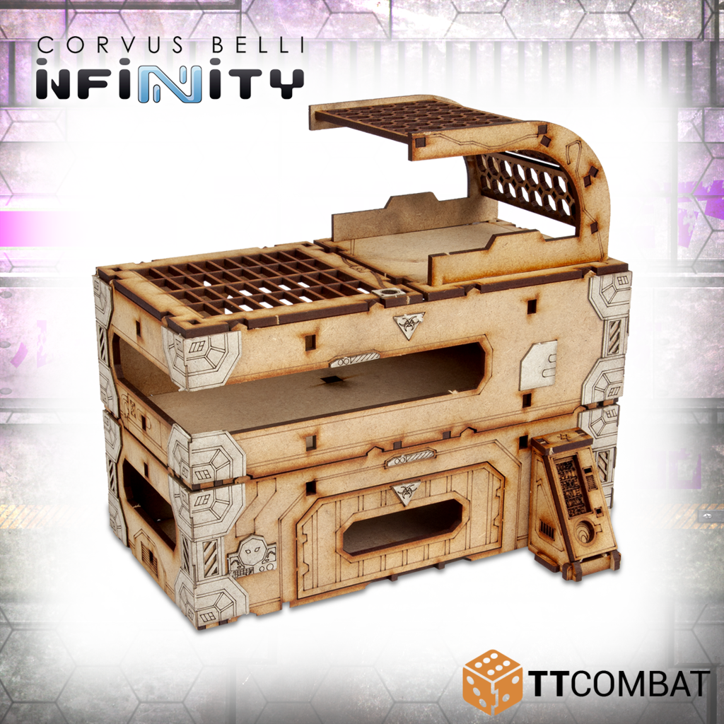 TT Combat Infinity Terrain: Prefab Chems Lab 