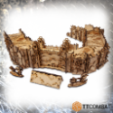 TT Combat: Sci-fi Orc Terrain - Orc Stronghold 