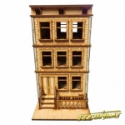 TT Combat Terrain: City Scenics - Brownstone Building A 