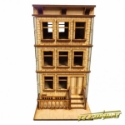 TT Combat Terrain: City Scenics - Brownstone Building B 