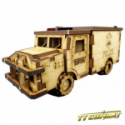 TT Combat Terrain: City Scenics - Police Truck 