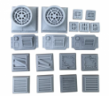 TT Combat Terrain: Industrial Hive- Ventilation Set 